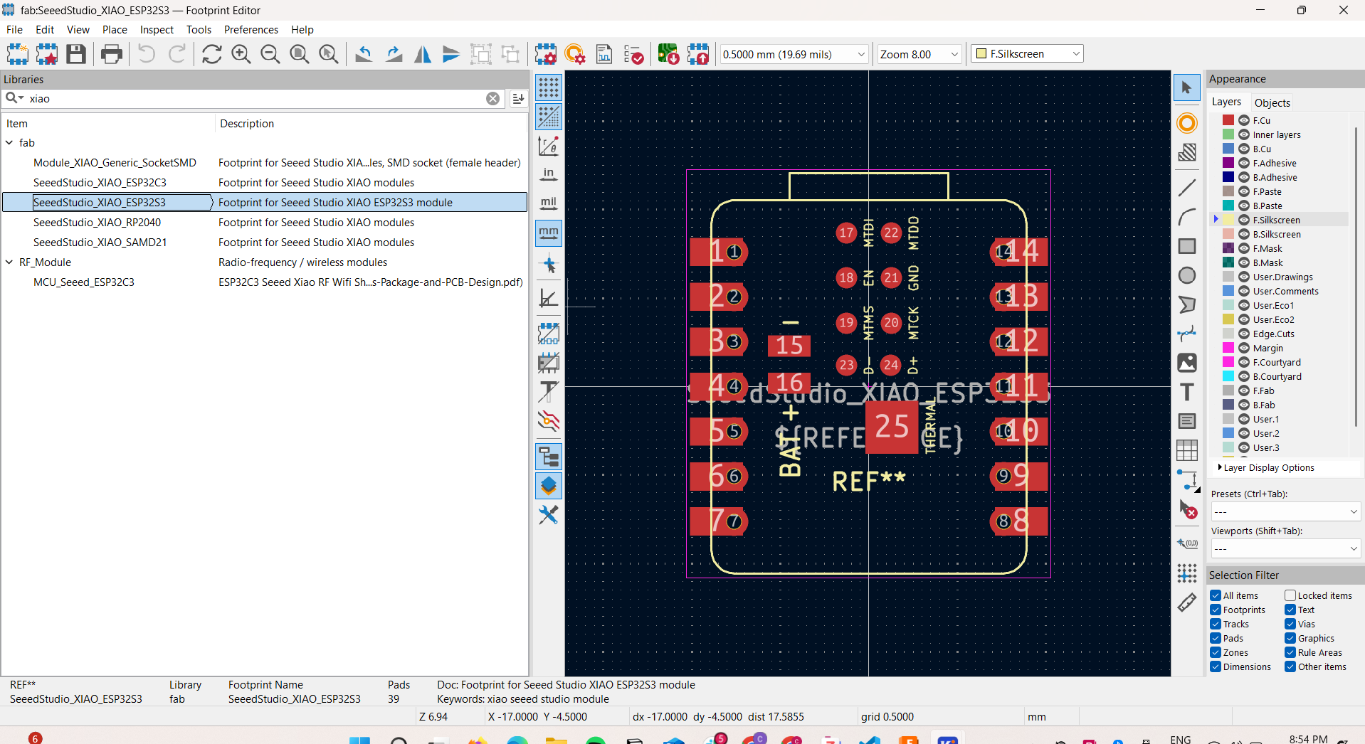 Seeed XIAO ESP32-S3